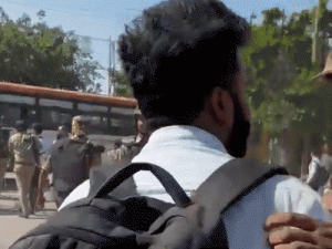 Noida Protest Violence; Journalist Vs Police