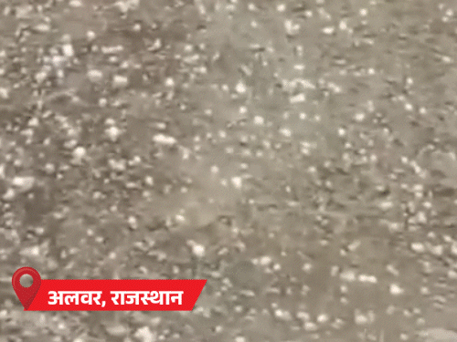 यूपी-बिहार में बारिश, राजस्थान में ओले गिरे:एमपी में आंधी, हिमाचल में बर्फबारी का अलर्ट; गुजरात का राजकोट देश में सबसे गर्म