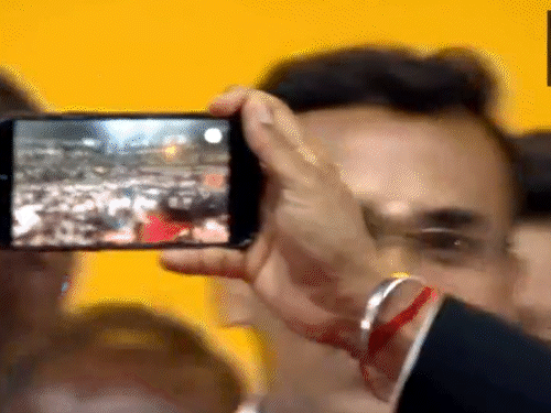 congress claims MeitY block rahul gandhi instagram Reel with Tamil nadu cm Vijay