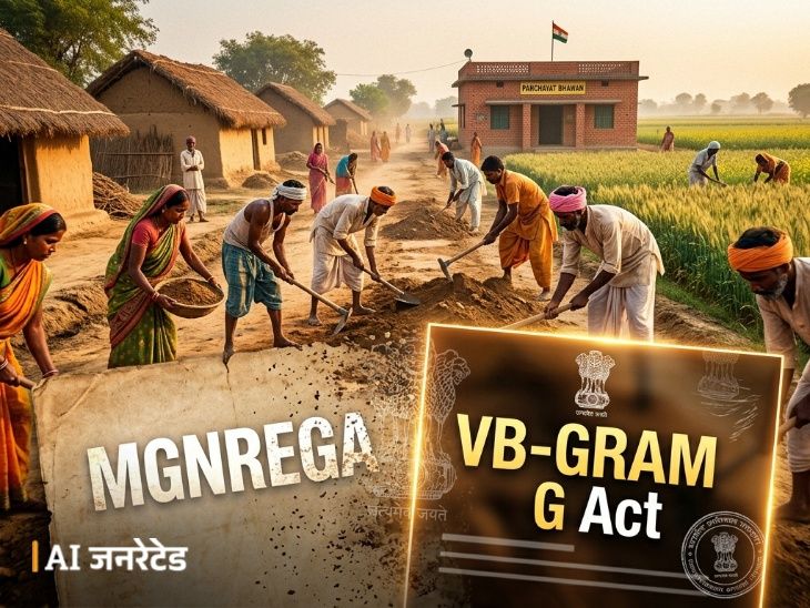India Govt Replaces MGNREGA July 1 With VB-G RAM G
