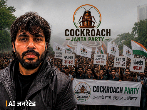 CJP Protest LIVE | Cockroach Janta Party Jantar Mantar Photos Update; Abhijeet Dipke