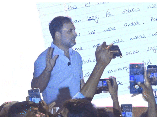 Rahul Gandhi Launches Chhatron Ki Goonj Campaign for Students