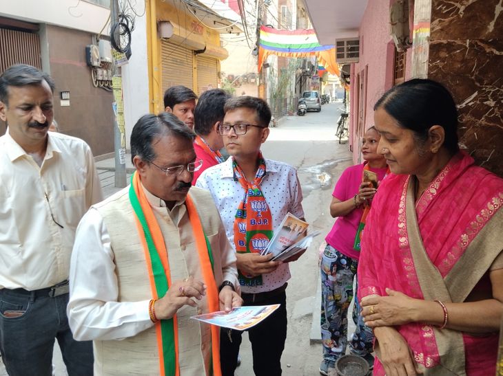 Delhi BJP Harsh Malhotra जनसंपर्क