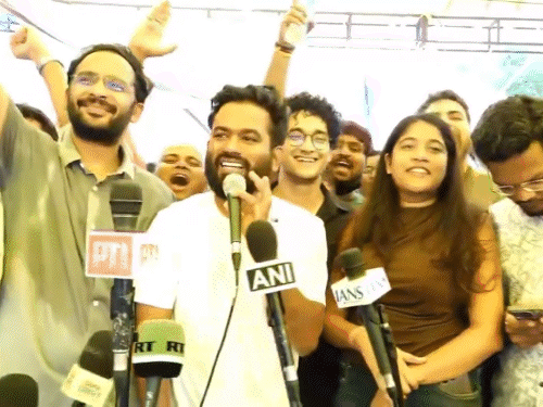 दीपके ने कहा- सुबह हो गई मामू, जनता जाग गई:हम यहीं नहीं रुकेंगे, यह तो सिर्फ शुरुआत है