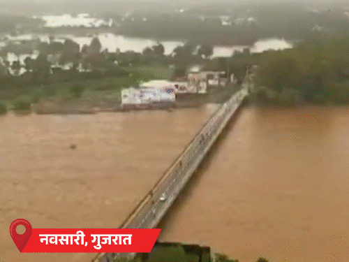 देशभर में बारिश, गुजरात के फैक्ट्रियों में काम रुका:मध्यप्रदेश-छत्तीसगढ़ में रेड अलर्ट; हरिद्वार में गंगा खतरे के निशान पर पहुंची