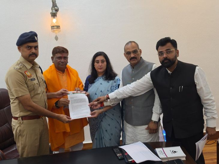 संसद परिसर की घटना पर भाजपा की पुलिस को शिकायत:राहुल गांधी समेत अन्य के खिलाफ एफआईआर दर्ज कर निष्पक्ष जांच की मांग